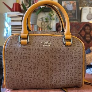Guess Honey Yellow Hand/Crossbody Bag